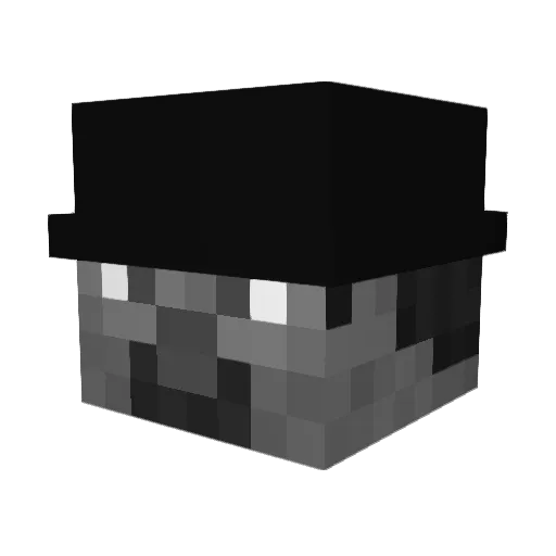 Filooo_ Minecraft avatar head, 3D render