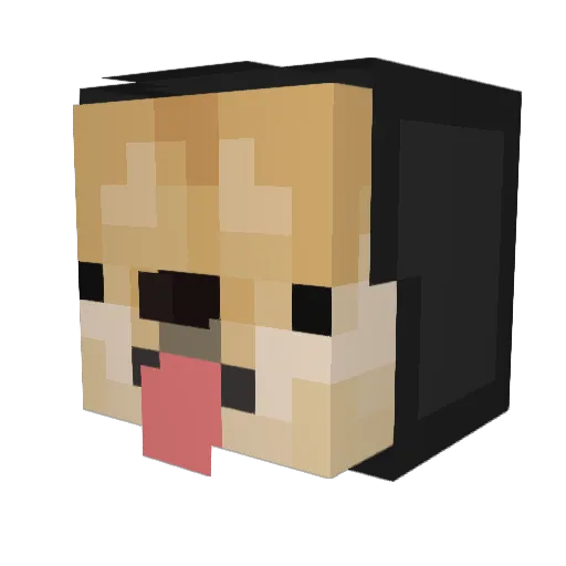 Finallboss86 Minecraft avatar head, 3D render