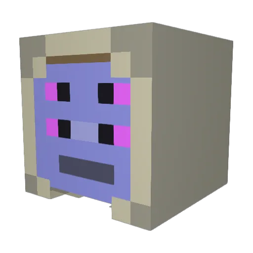 FinallyRiker Minecraft avatar head, 3D render