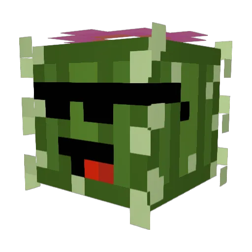 FinancialFredrik Minecraft avatar head, 3D render