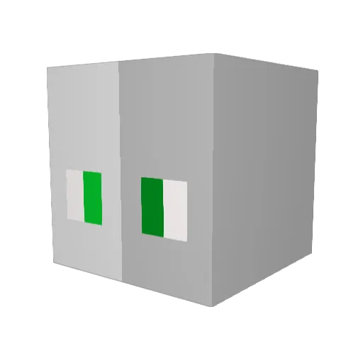 Findiyas Minecraft avatar head, 3D render