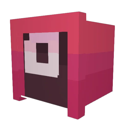 Fine_Espresso Minecraft avatar head, 3D render