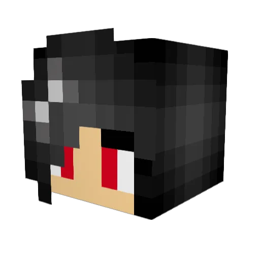 FinestCombo Minecraft avatar head, 3D render