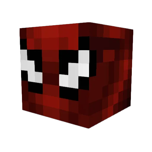 FingeredChickens Minecraft avatar head, 3D render