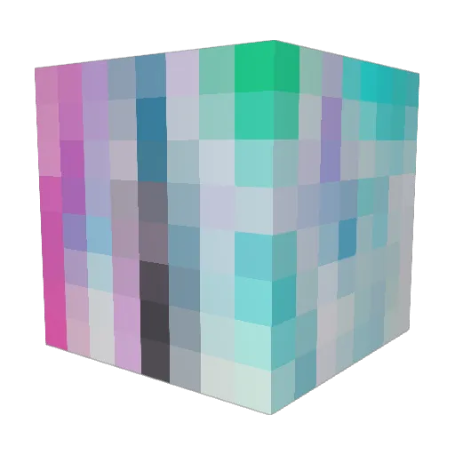 FingeyArchived Minecraft avatar head, 3D render