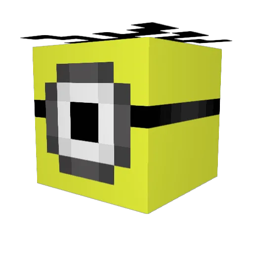 Fingie_Muncher Minecraft avatar head, 3D render