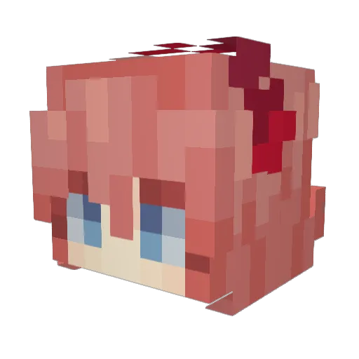 Finnedearthhhh Minecraft avatar head, 3D render