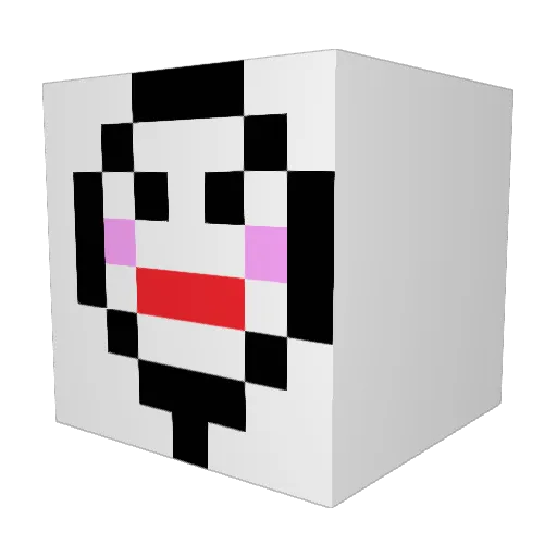 Finnegan1217 Minecraft avatar head, 3D render