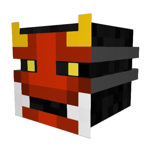 FinnestUwU Minecraft avatar head, 3D render