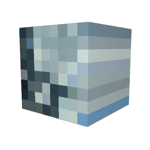 Finnius3 Minecraft avatar head, 3D render