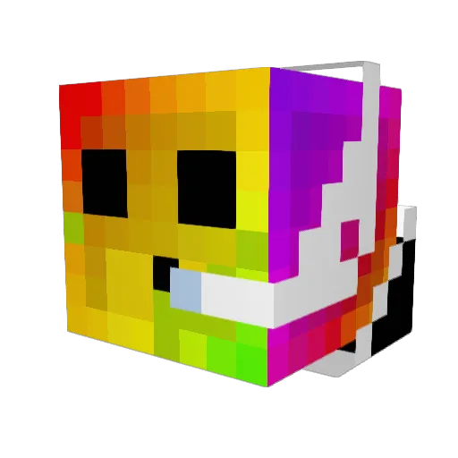 Finzilla123 Minecraft avatar head, 3D render