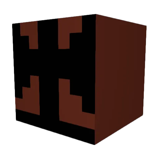 Fionni Minecraft avatar head, 3D render
