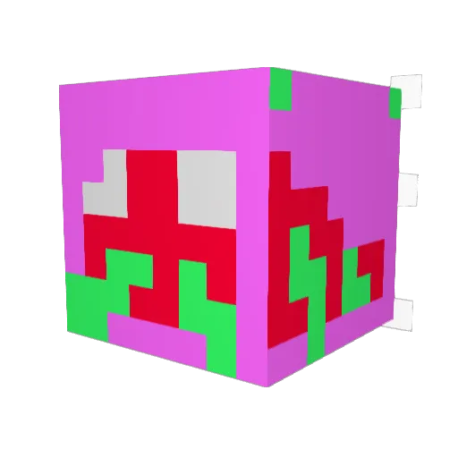 FireAce1881 Minecraft avatar head, 3D render