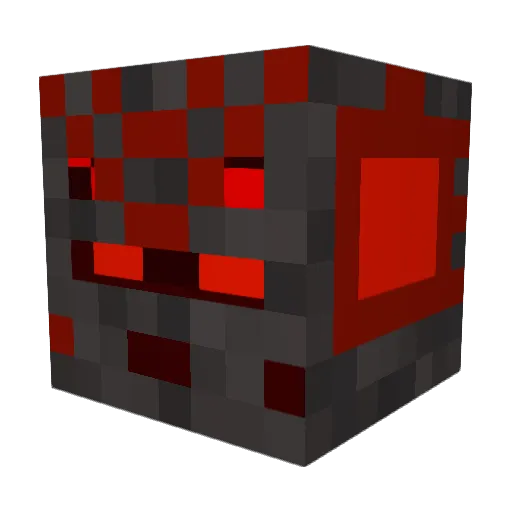 FireArcher400 Minecraft avatar head, 3D render