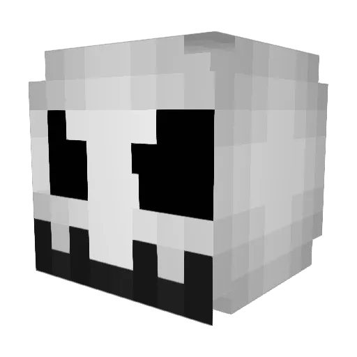 FireBolt1220 Minecraft avatar head, 3D render
