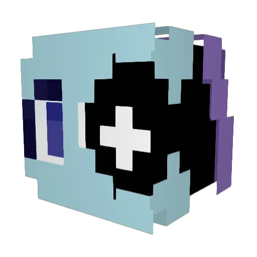 FireBubbles1335 Minecraft avatar head, 3D render