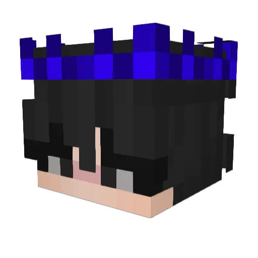 Minecraft-Avatar von FireCrowPhoenix: Kopf als 3D-Render