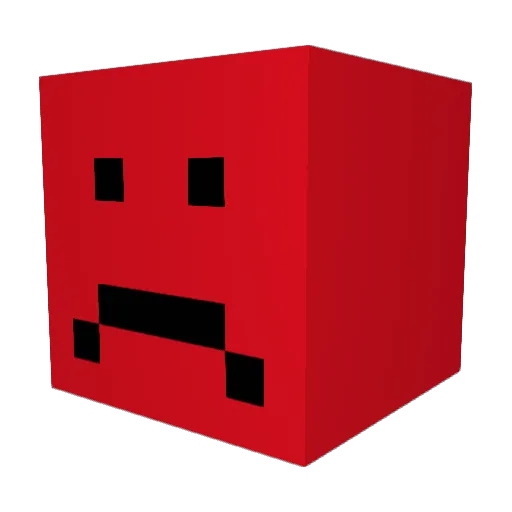 FireDetective Minecraft avatar head, 3D render