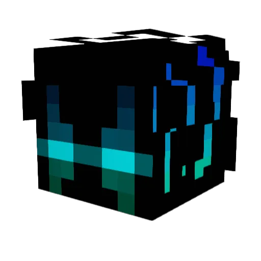 FireFRed02 Minecraft avatar head, 3D render