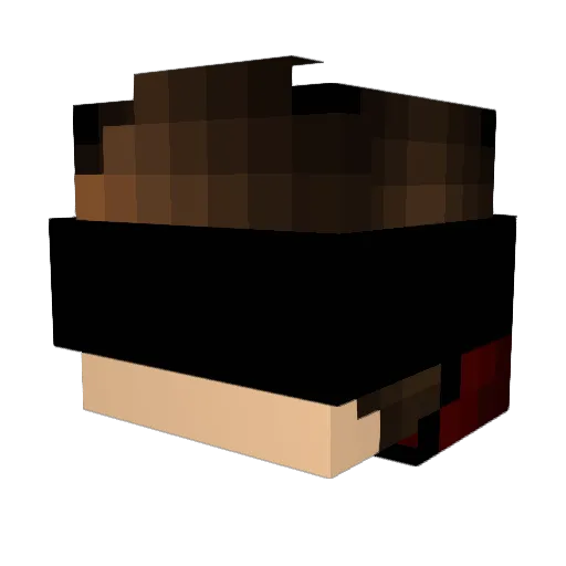 FireFlameFriends Minecraft avatar head, 3D render