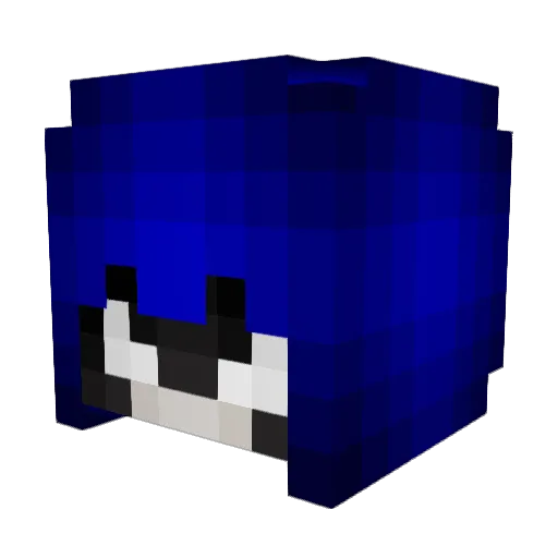 FireFlyZ75 Minecraft avatar head, 3D render