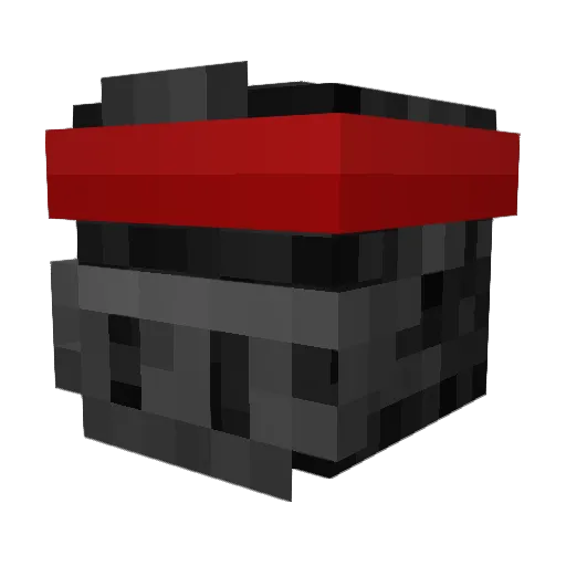 FireForrest Minecraft avatar head, 3D render