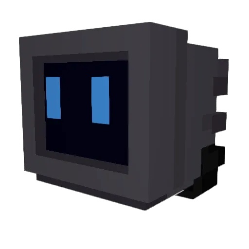 FireGreenWolfAlt Minecraft avatar head, 3D render