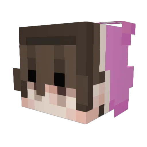 FireKing1570 Minecraft avatar head, 3D render