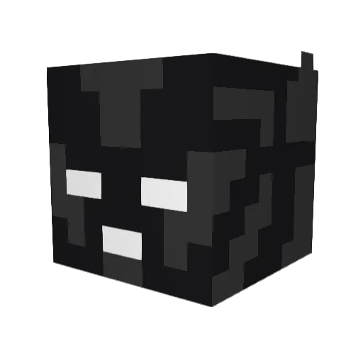 FireLordBarnett Minecraft avatar head, 3D render