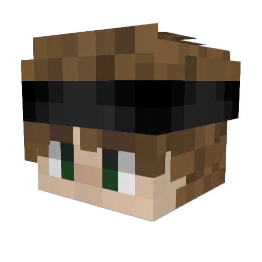 FireMedusa68027 Minecraft avatar head, 3D render