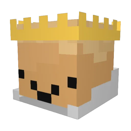 FireOfDoom59 Minecraft avatar head, 3D render