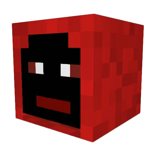 FireOfTheCreeper Minecraft avatar head, 3D render