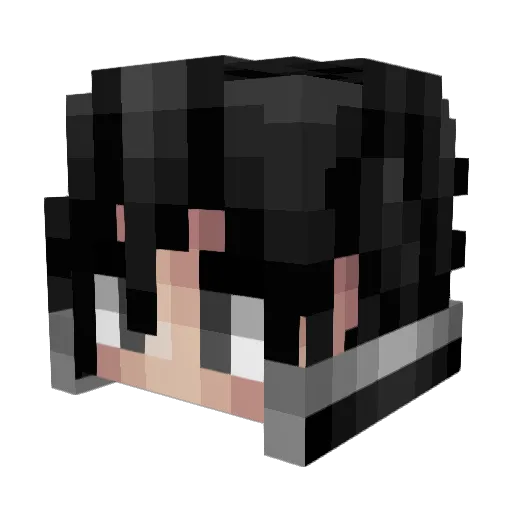 FirePhoenix115 Minecraft avatar head, 3D render