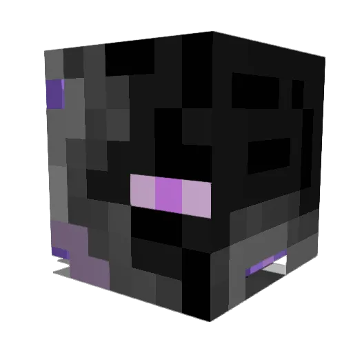 FirePiggy Minecraft avatar head, 3D render