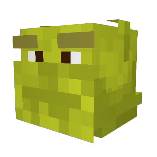 FireShocker Minecraft avatar head, 3D render