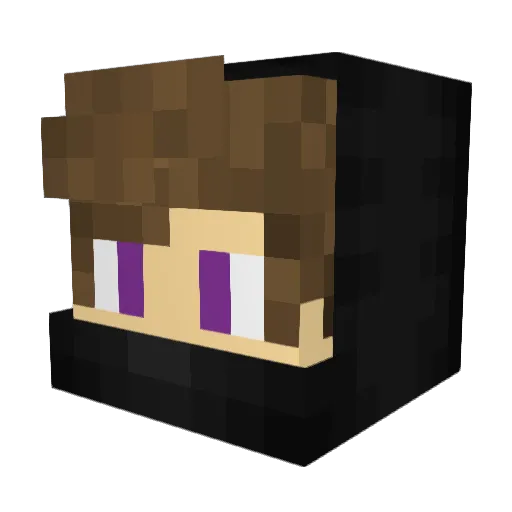 FireStorm0912 Minecraft avatar head, 3D render