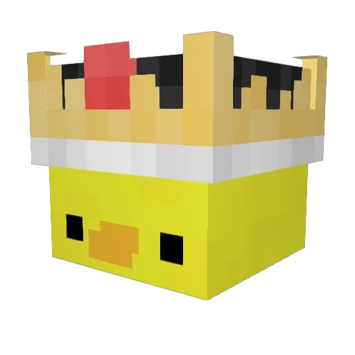 FireTroutvr Minecraft avatar head, 3D render