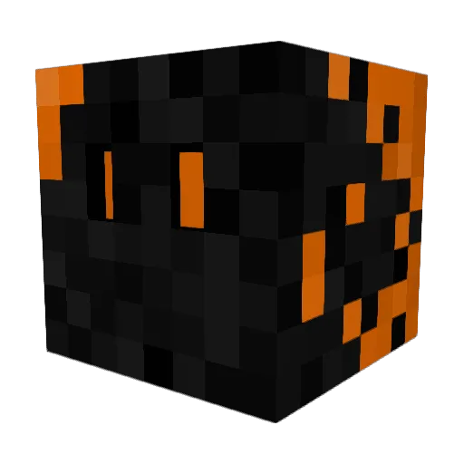 FireWork26 Minecraft avatar head, 3D render