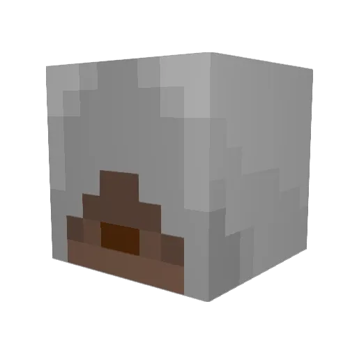 Fire_Destroyer21 Minecraft avatar head, 3D render