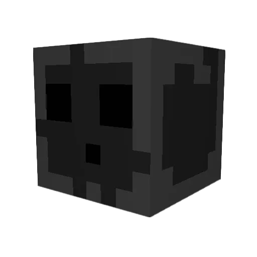 Fire_Dragon_03 Minecraft avatar head, 3D render