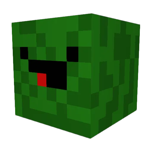 Fire_Pickle Minecraft avatar head, 3D render