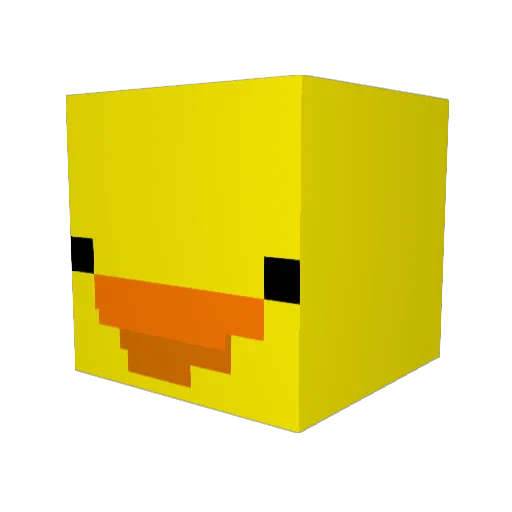 Firealex64 Minecraft avatar head, 3D render