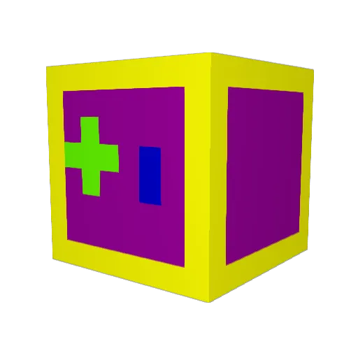 Fireballx19 Minecraft avatar head, 3D render