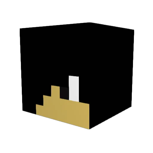 Firebrand098 Minecraft avatar head, 3D render