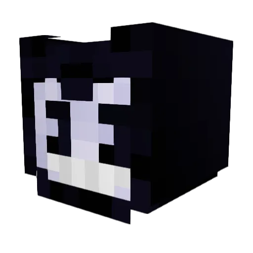 FireeKsz Minecraft avatar head, 3D render