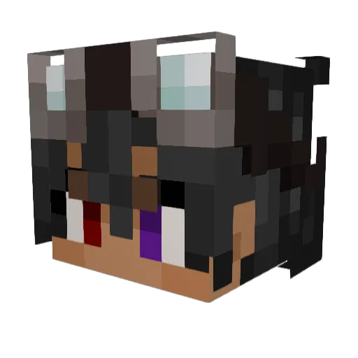 Fireflies_6181 Minecraft avatar head, 3D render