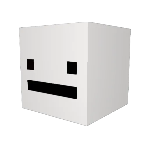 Firefly______ Minecraft avatar head, 3D render