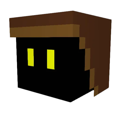 Firemage1934 Minecraft avatar head, 3D render