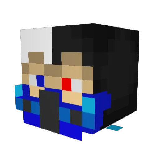 Fireman_Dom Minecraft avatar head, 3D render