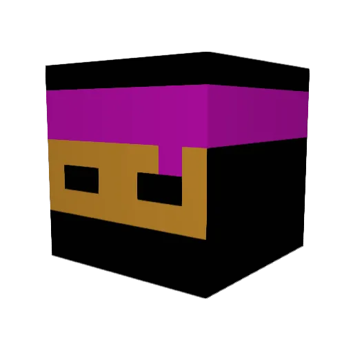 Firembez Minecraft avatar head, 3D render